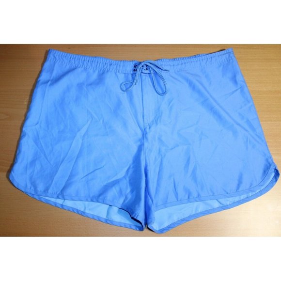 Mens Catalina Drawstring Swim Suit Board Shorts Trunks 2XL (18W-20W) Blue Beach - Picture 1 of 6
